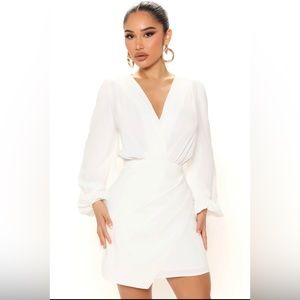 NWT Fashion Nova White Dress